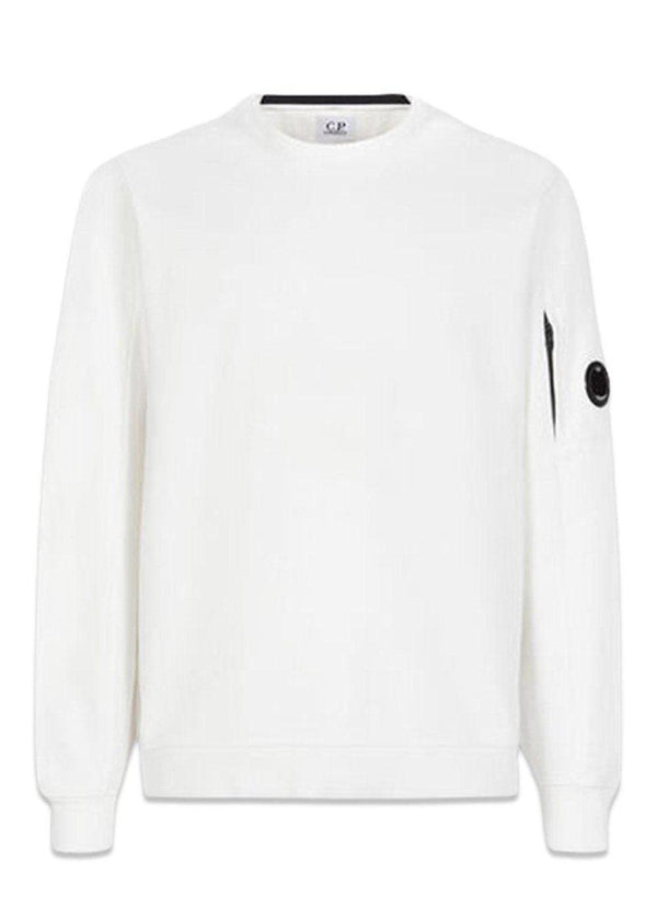 C.P. Companys Crew Neck - Gauze White. Køb sweatshirts her.