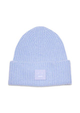 Acne Studios' FA-UX-HATS000063 - Cornflower Blue Melange. Køb huer her.