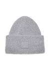 Acne Studios' FA-UX-HATS000063 - Grey Melange. Køb huer her.