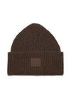 Acne Studios' FA-UX-HATS000063 - Grey/Brown Melange. Køb huer her.