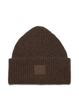 Acne Studios' FA-UX-HATS000063 - Grey/Brown Melange. Køb huer her.