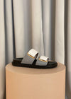 Marnis FUSSBETT SHOE - Lily White/Dolphin. Køb sandaler her.