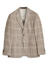 Oscar Jacobsons Ferry Soft Blazer - Brick Beige. Køb blazers her.