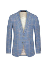 Oscar Jacobsons Forgerty Blazer - Cloudy Blue. Køb blazers her.