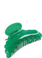 PICO's Giant Elly Claw - Green Stripe. Køb håraccessories her.