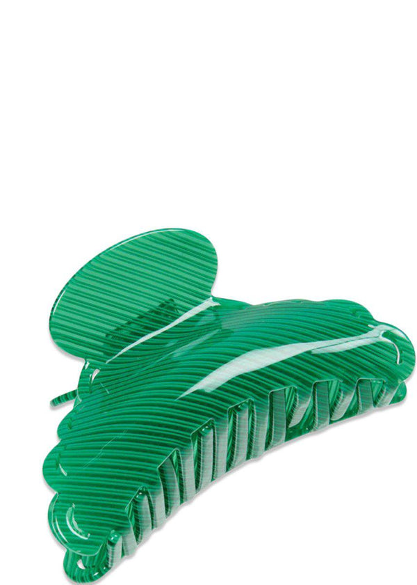 PICO's Giant Elly Claw - Green Stripe. Køb håraccessories her.