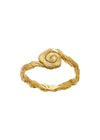Maanestens Gisla Ring - Sterling Silver (925) Gold Plated. Køb ringe her.