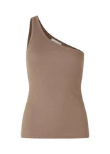 Modströms Igor one shoulder top - Mountain Trail. Køb toppe her.