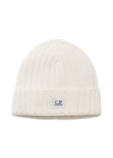 C.P. Companys KNIT CAP - Gauze White. Køb huer her.