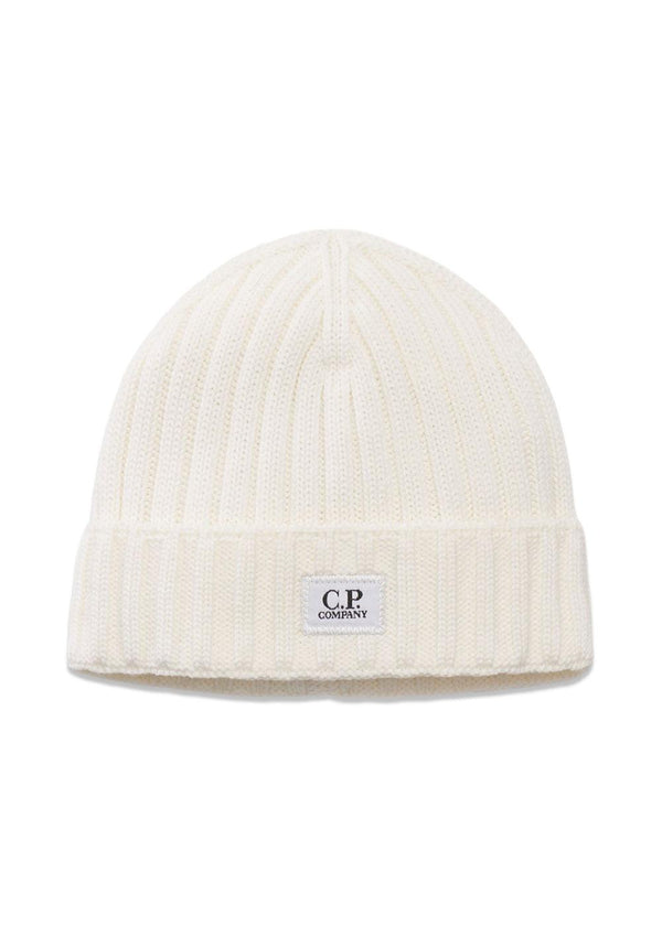 C.P. Companys KNIT CAP - Gauze White. Køb huer her.