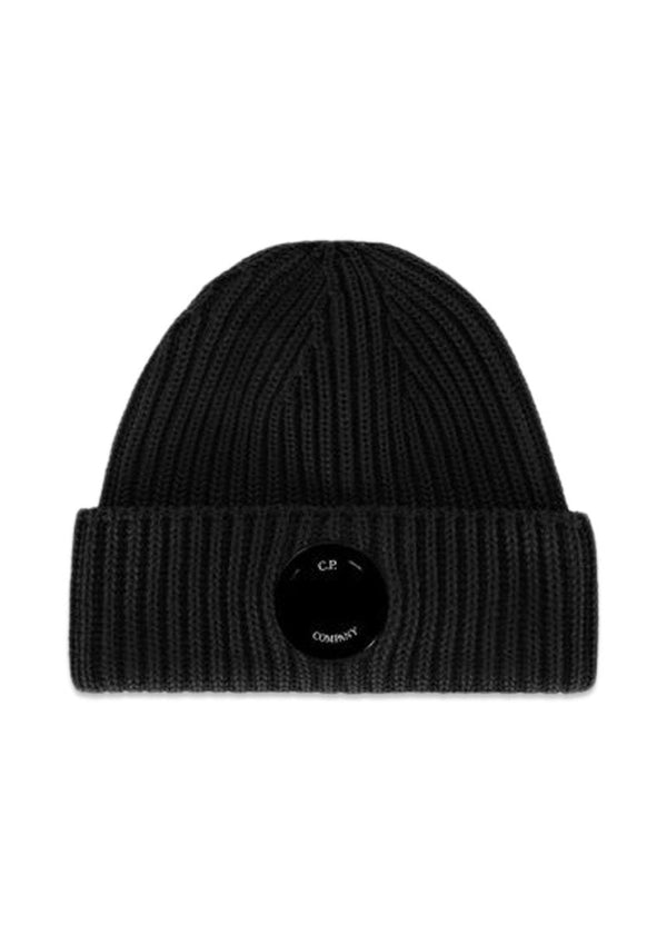 C.P. Companys Knit Cap - Black. Køb huer her.