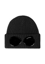 C.P. Companys Knit Cap - Black. Køb huer her.