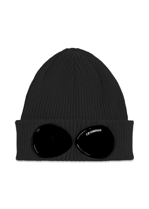 C.P. Companys Knit Cap - Black. Køb huer her.
