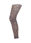 MP Denmarks Leopard footless - 150 denier - Natural. Køb socks/stockings her.
