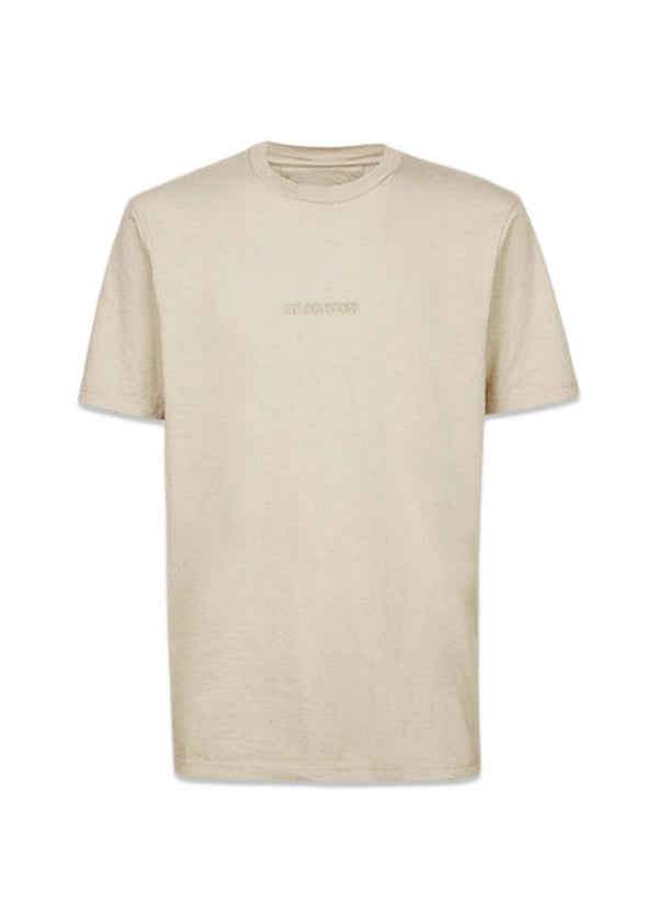 C.P. Companys Logo Tee - Beige. Køb t-shirts her.