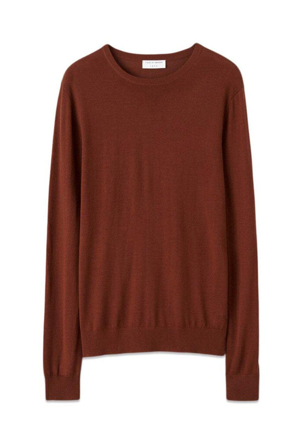 Tiger of Swedens NICHOLS - Rust Red. Køb strik her.