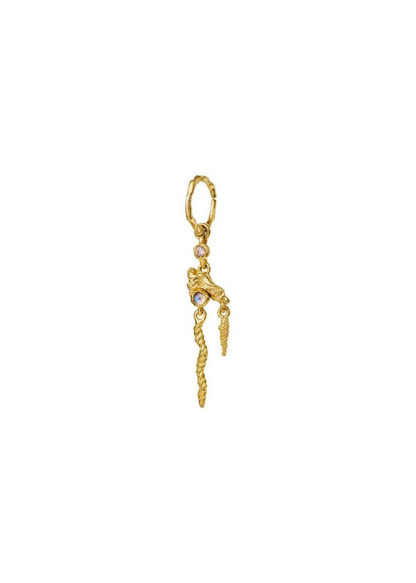 Maanestens Nerea Earrings - Sterling Silver (925) Gold Pla. Køb øreringe her.