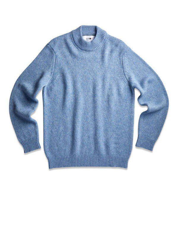 Nn. 07s Nick 6367 - Light Blue Melange. Køb strik her.