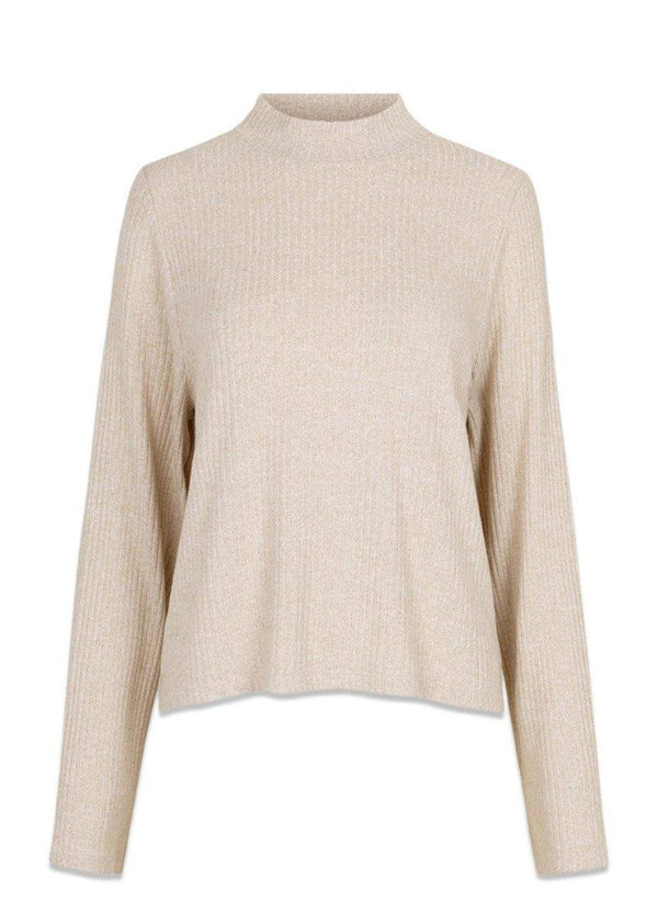 Modströms Nimbus sweat - Beige Melange. Køb sweatshirts her.