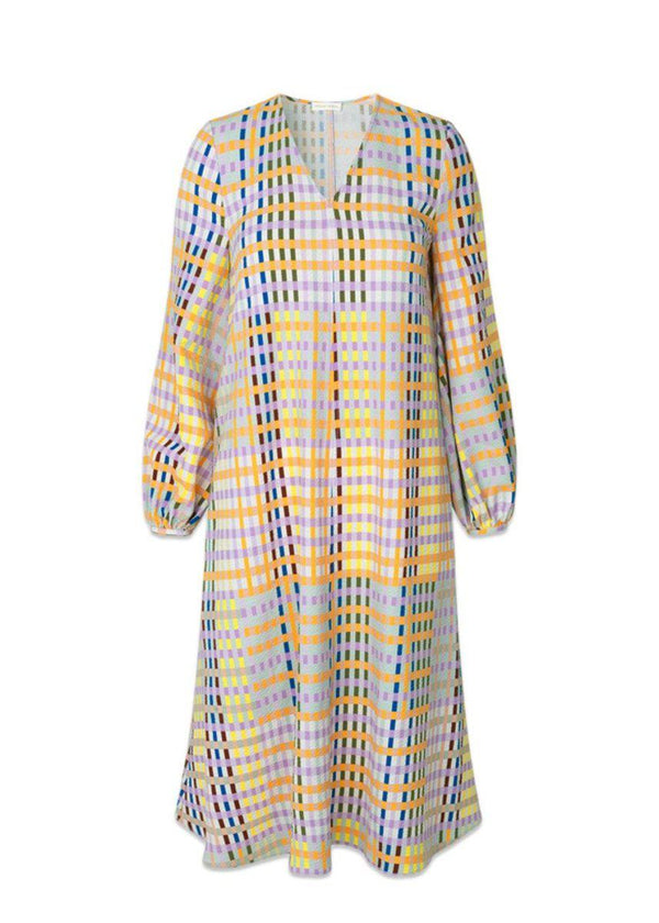 Stine Goyas Nini - Techno Check. Køb kjoler her.