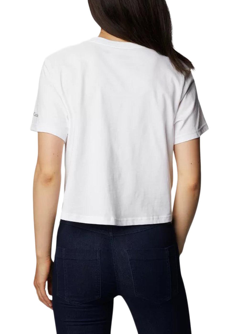North Cascades™ Cropped Tee - White