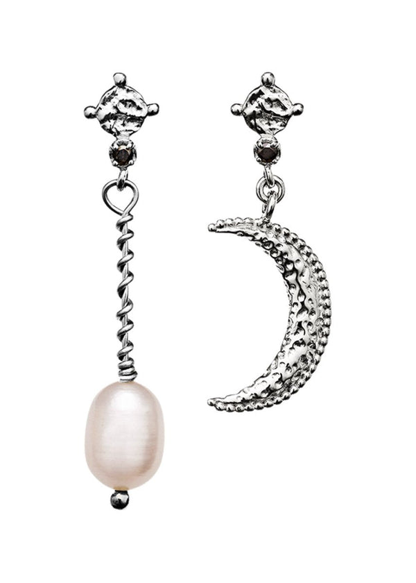 Maanestens Nyla Earring - Sterling Silver (925). Køb øreringe her.