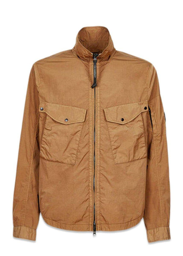 C.P. Companys Overshirt - Bronze Brow. Køb overtøj her.