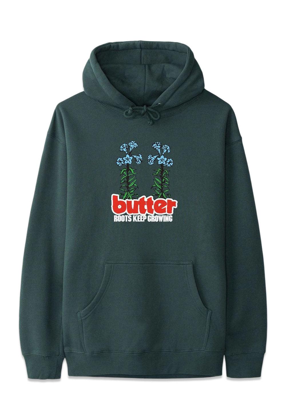 Roots Pullover hood Forest Green – Butler Loftet
