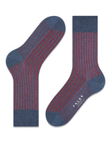 Falkes Shadow - Blue/Red. Køb socks/stockings her.