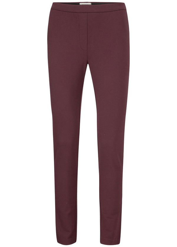 Modströms Tanny pants - Dark Cherry. Køb bukser her.