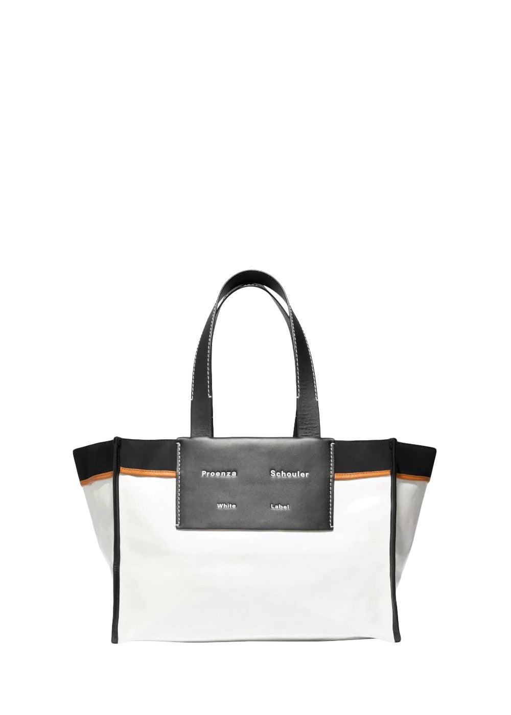 Proenza Schoulers XL Morris Coated Canvas Tote - Off White. Køb bags her.