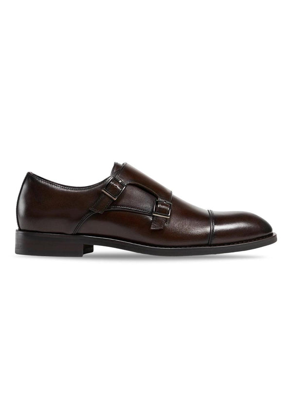 1022 - Dk Brown-Shoes-Ahler Shoes-Butler Loftet