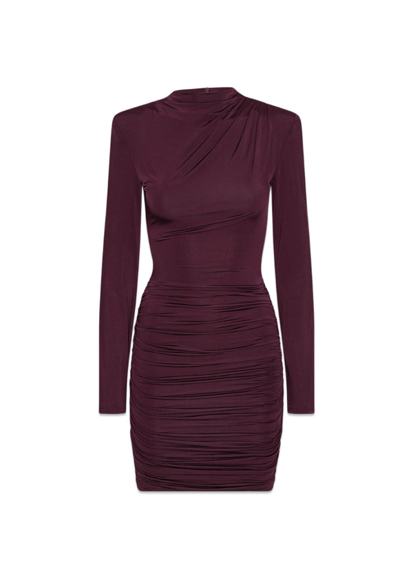 DRAPEY MINI DRESS - Winetasting