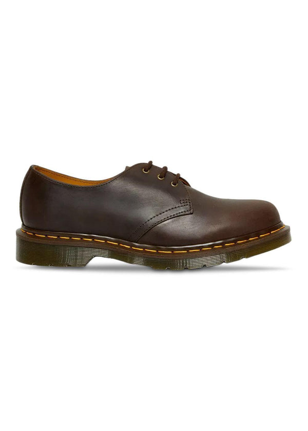 1461 Dark Brown Crazy Horse - Dark Brown-Shoes-Dr. Martens-Butler Loftet