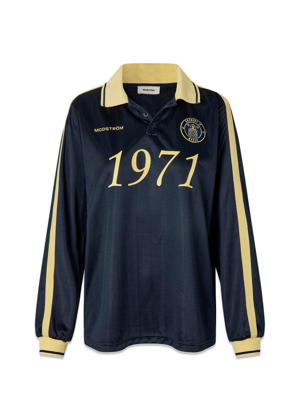 1971 polo - Navy-T-shirts-Modström-Butler Loftet