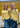 1971 polo - Yellow/Navy-T-shirts-Modström-Butler Loftet