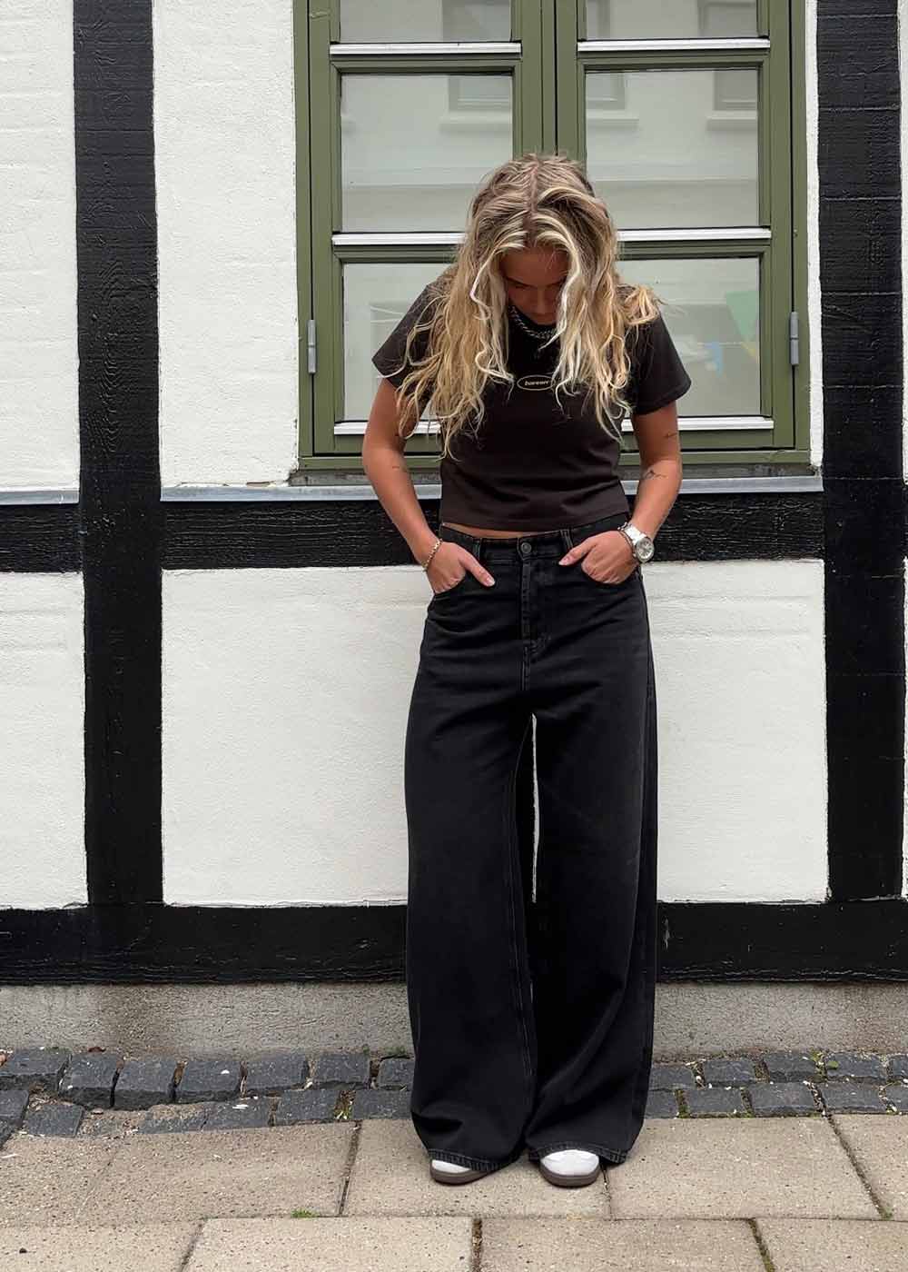 1996 D-SIRE L.30 TROUSERS - Black-Jeans-Diesel-Butler Loftet