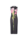 2244 Stocking Jersey - Melting Flowers-Dress-Stine Goya-Butler Loftet