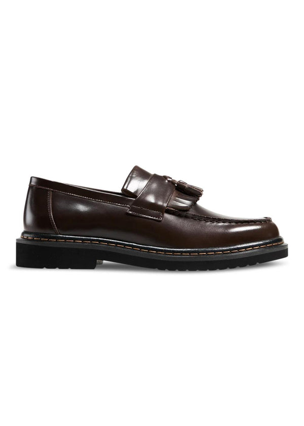 2640 - Dk Brown-Shoes-Ahler Shoes-Butler Loftet