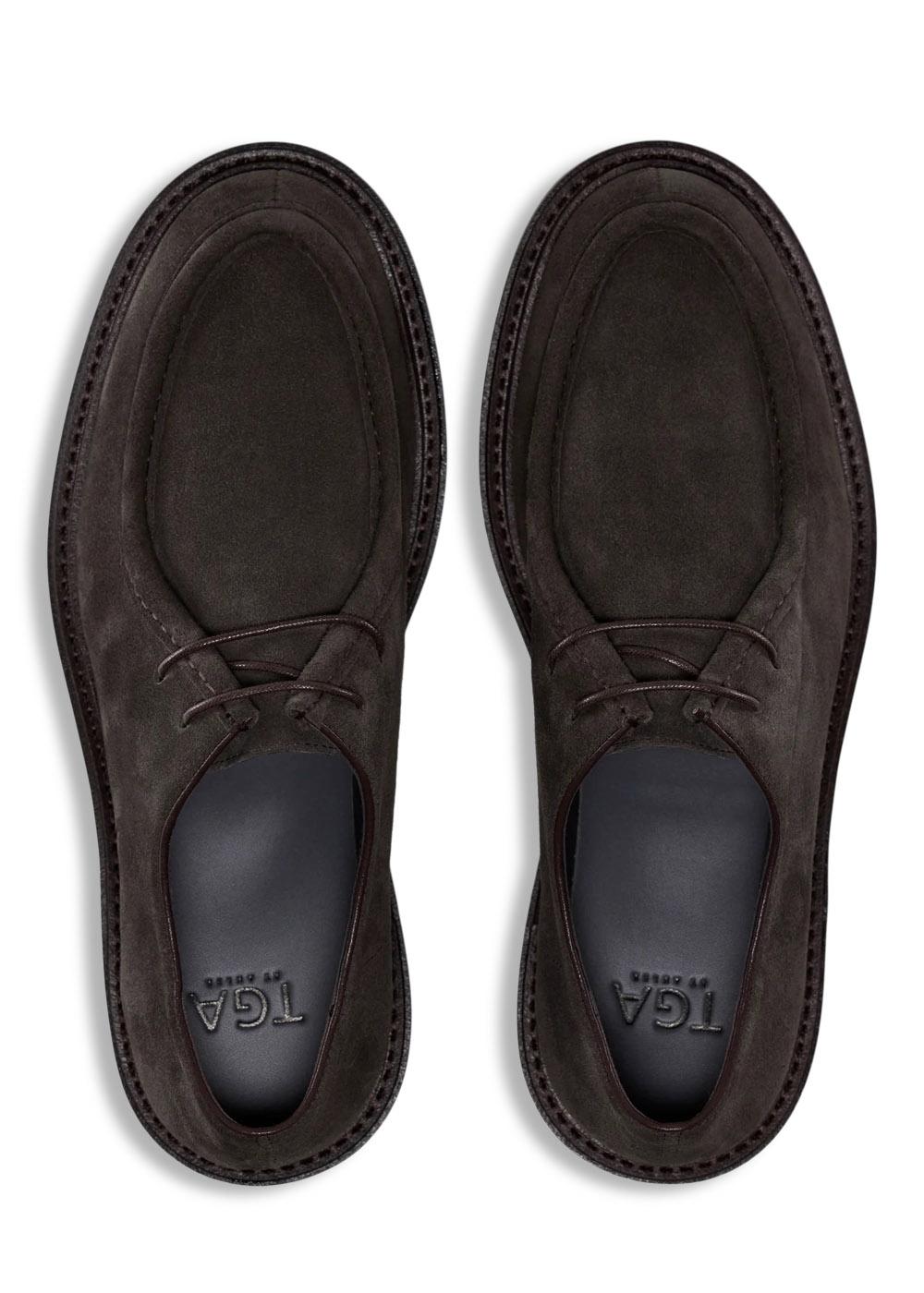2712 - Grey Brown-Shoes-Ahler Shoes-Butler Loftet
