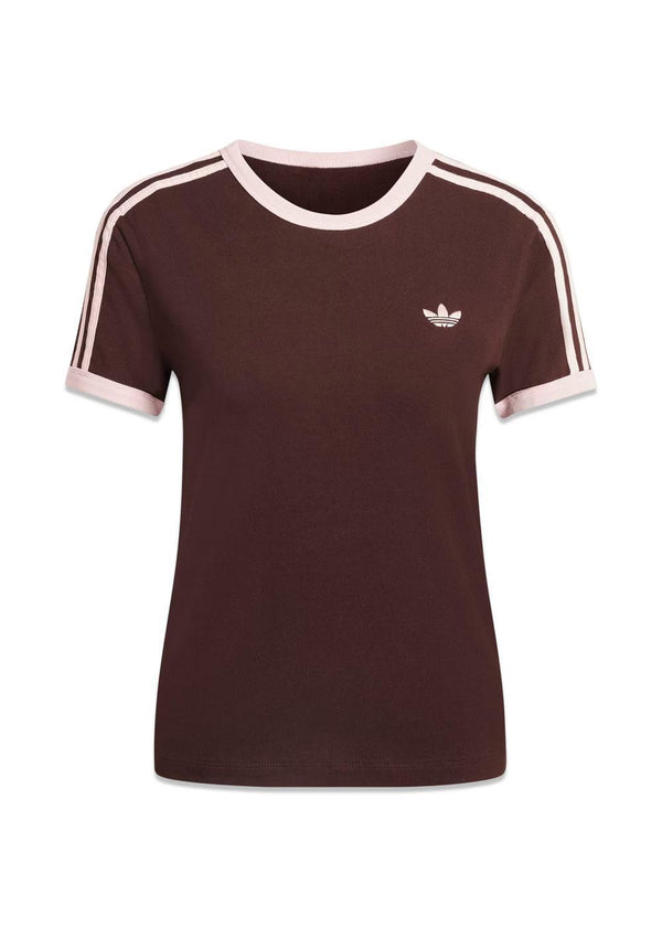 3S TEE SLIM - Aurora Coffee-T-shirts-Adidas Originals-Butler Loftet