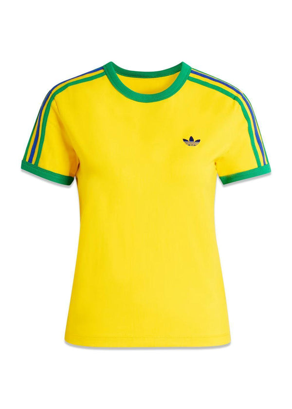 3S TEE SLIM - Eqt Yellow-T-shirts-Adidas Originals-Butler Loftet