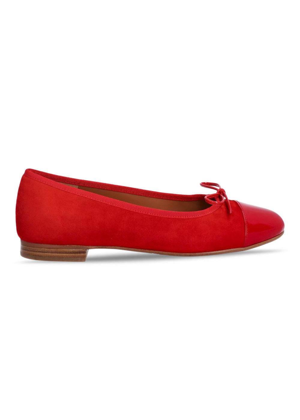 A6021 - Red Patent/Suede 259