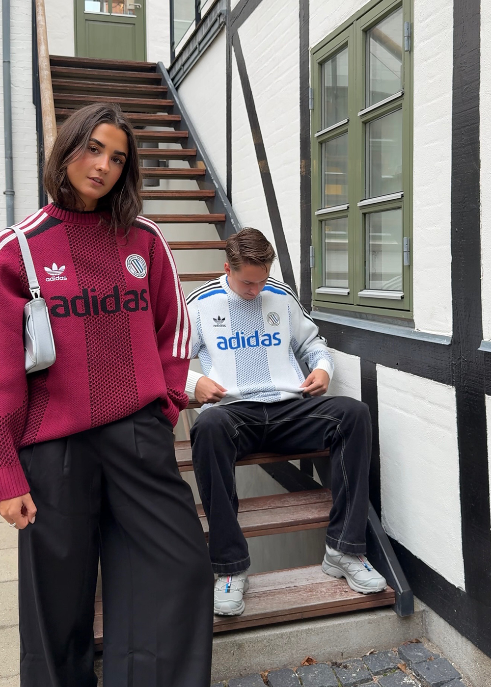 ADC BC LS PO U - Legacy Burgundy-Sweatshirts-Adidas Originals-Butler Loftet