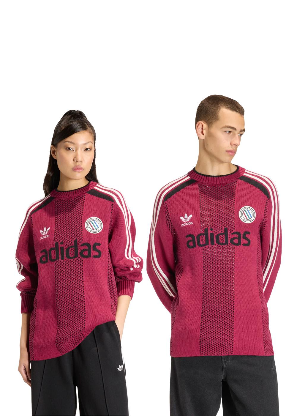 ADC BC LS PO U - Legacy Burgundy-Sweatshirts-Adidas Originals-Butler Loftet