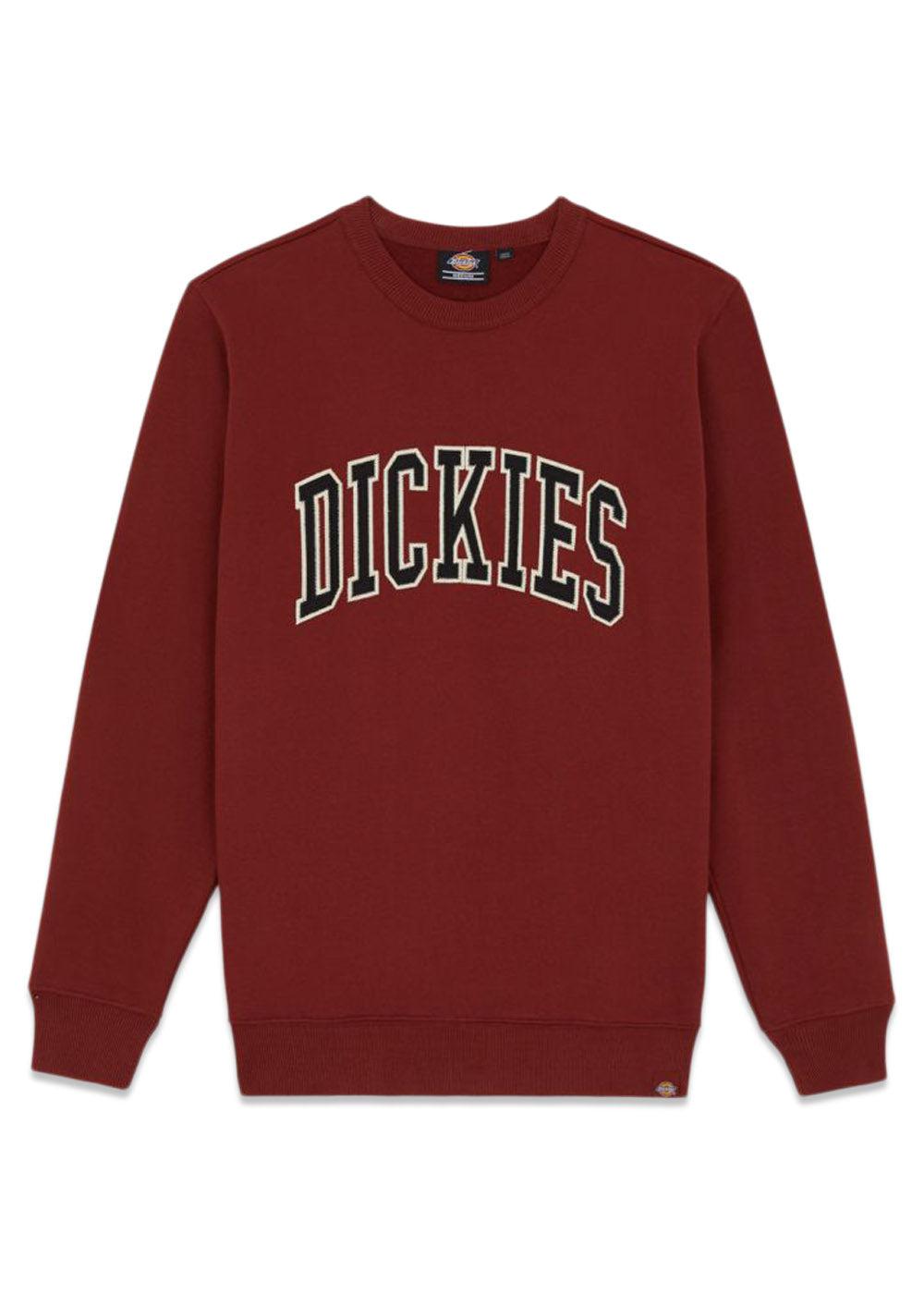 Dickies' AITKIN SWEATSHIRT - Grey/Fired Brick. Køb sweatshirts her.