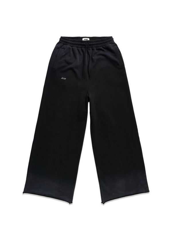 ALAS WIDE LOOSE SWEAT PANTS - Faded Black-Pants-ALIS-Butler Loftet