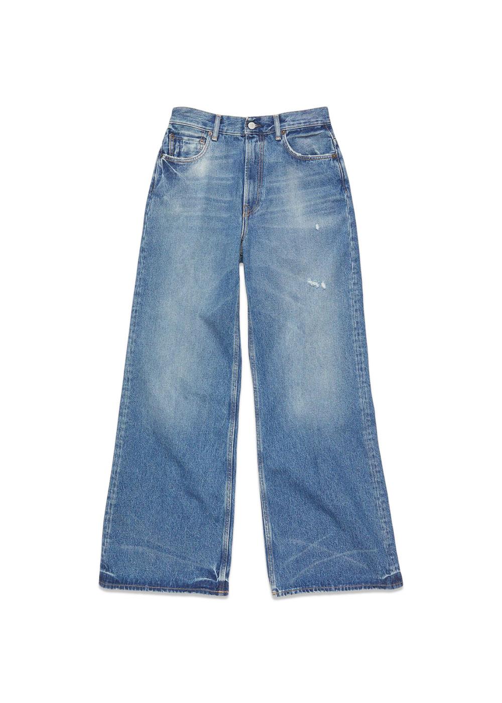 Acne Studios 2022 Vintage Blue - Mid Blue-Jeans-Acne Studios-Butler Loftet