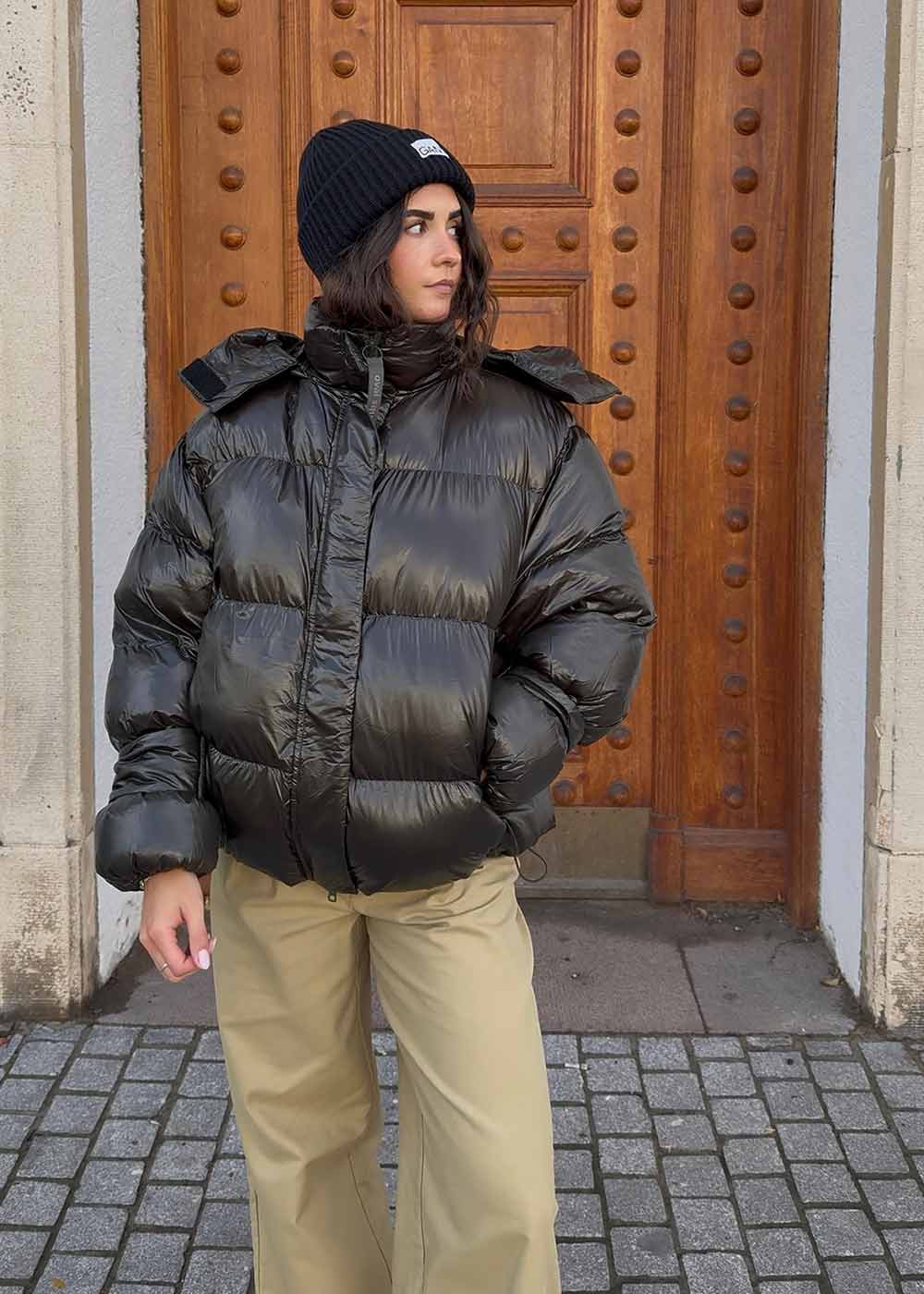 Active Hood Jacket - Dark Army-Outerwear-Oval Square-Butler Loftet