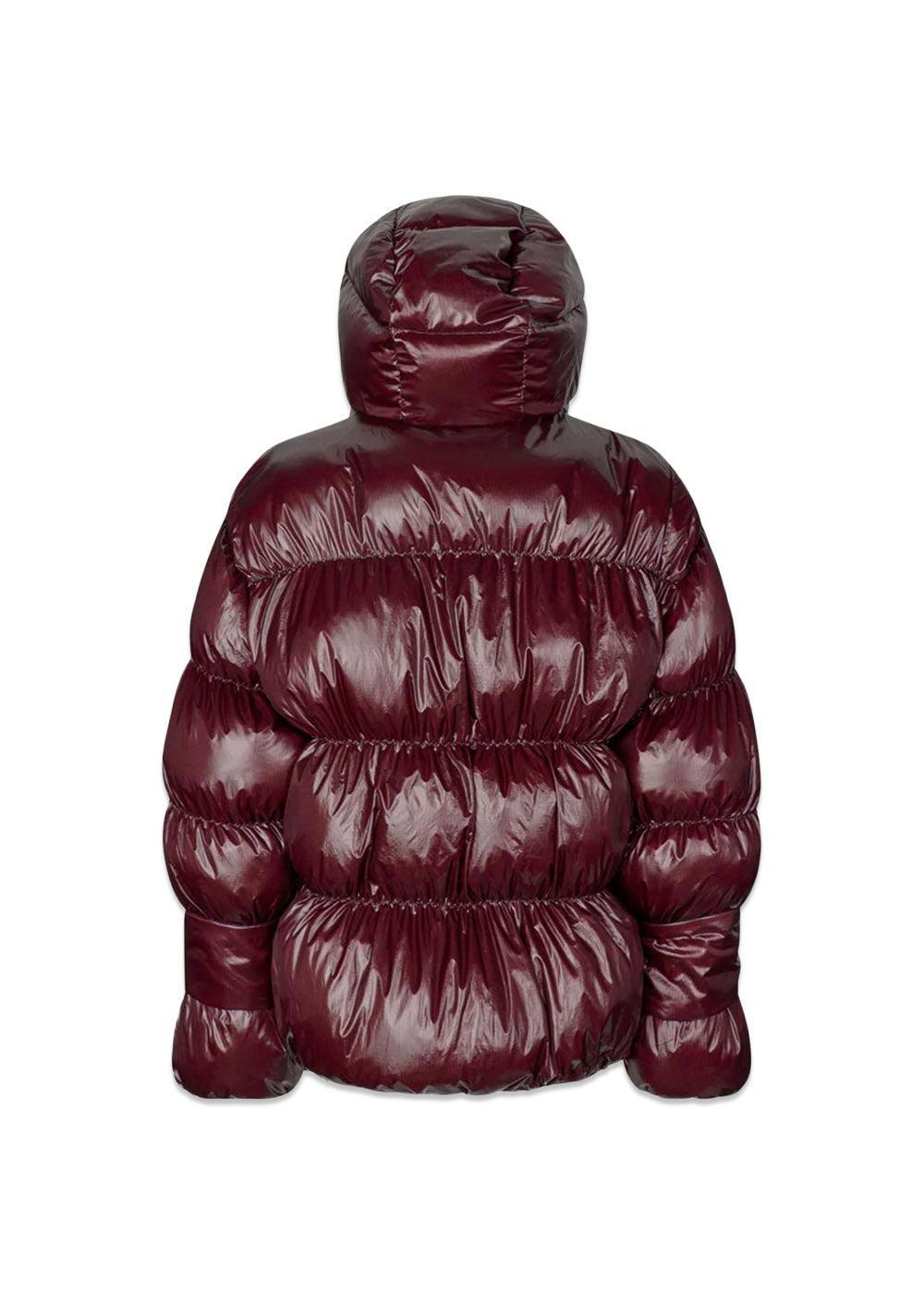 Active Hood Jacket - Dark Burgundy-Outerwear-Oval Square-Butler Loftet